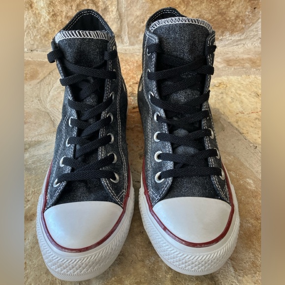 Converse Chuck Taylor All Star High Top Zipper Sneakers Women’s 8 - Picture 3 of 16